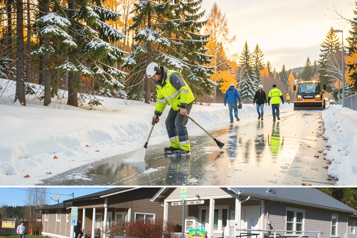 Condo Snow Removal in South Prairie, Pierce County, WA - Condominium clearing is most active during the core snow months of December to February.