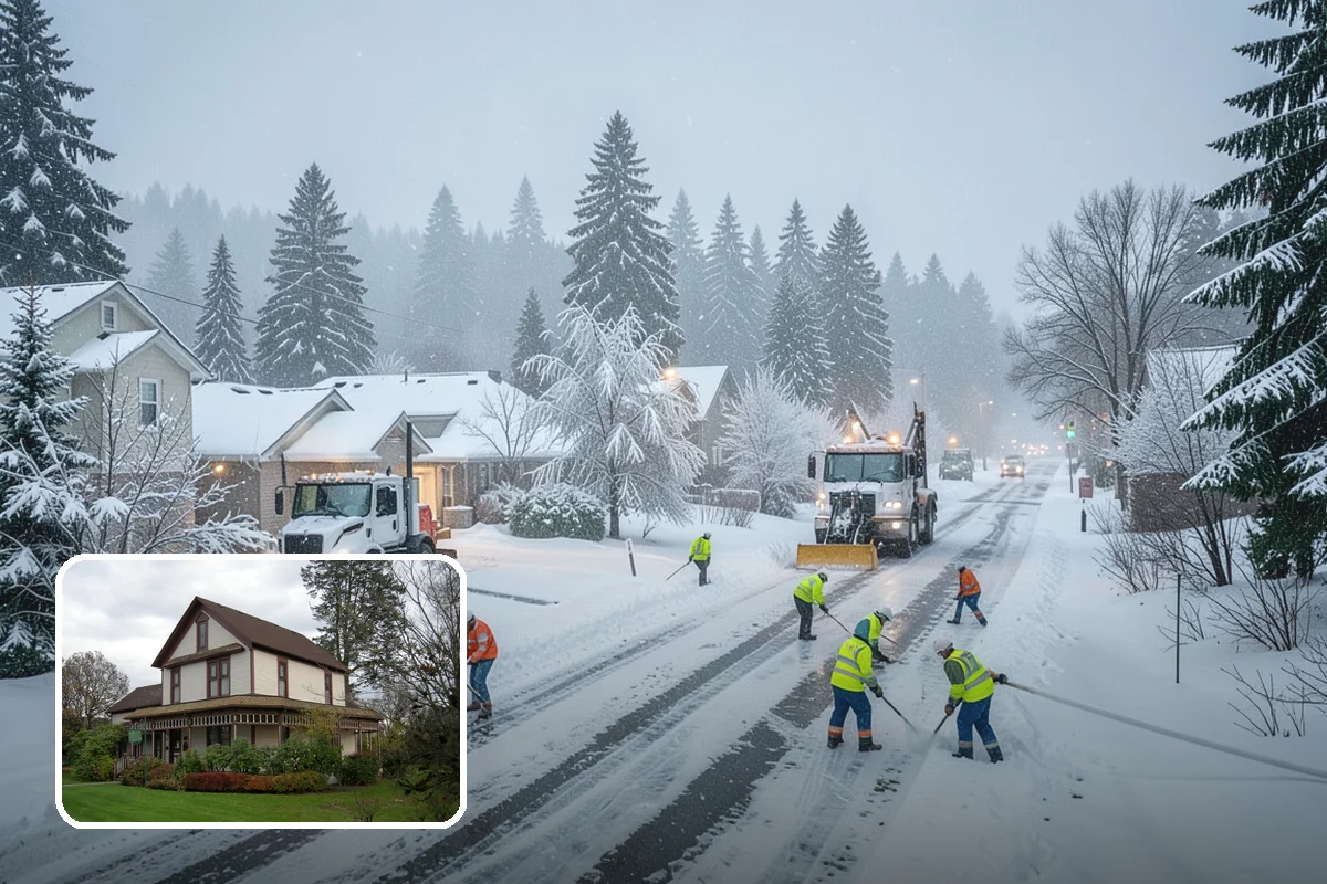Condo Snow Removal in Sumner, Pierce County, WA - Clear common drives and guest parking