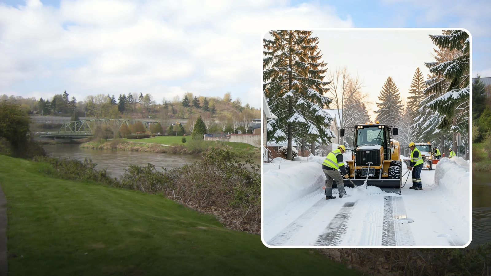 Condo Snow Removal in Tukwila, King County, WA - We provide reliable snow clearing for condominium properties, from shared drives to individual unit entries.
