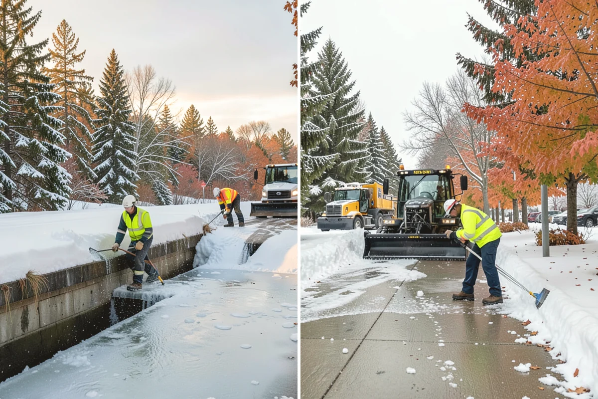 Condo Snow Removal in Tukwila, King County, WA - Review the association's common and shared areas