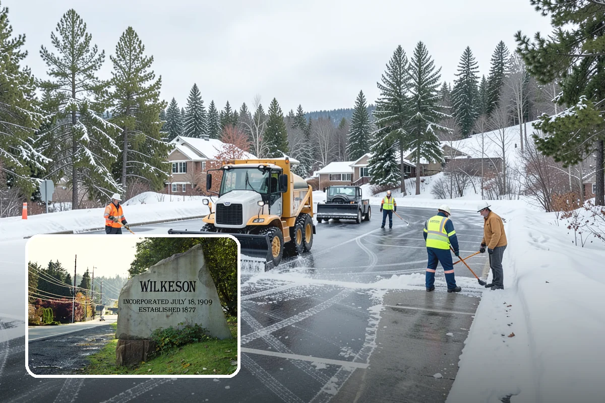 Condo Snow Removal in Wilkeson, Pierce County, WA - Clear common drives and guest parking
