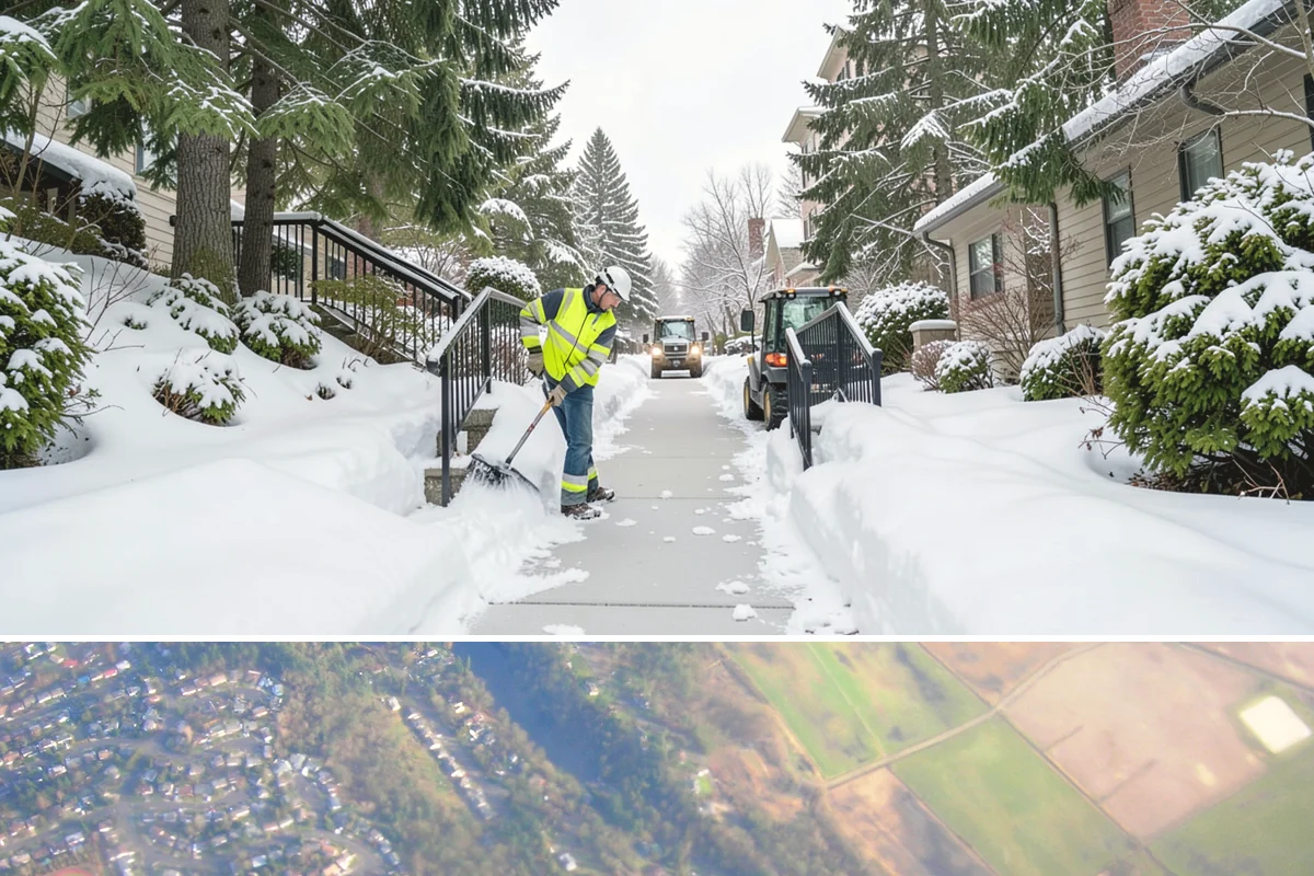 Condominium Deicing in Algona, King County, WA - The program runs across the heart of winter, intensifying whenever a cold front stalls over the lowlands and drives repeated...