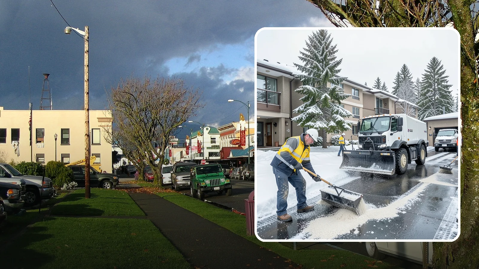 Condominium Deicing in Arlington, Snohomish County, WA - Deicing built for condominium properties, focused on entry lobbies, garage ramps, and shared walks where owner and visitor...