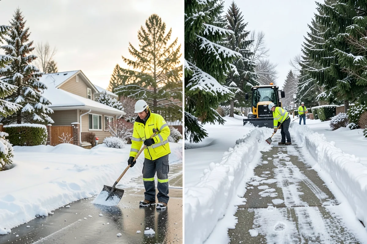 Condominium Deicing in Arlington, Snohomish County, WA - Identify main entrances, ramp thresholds, and shared walk segments