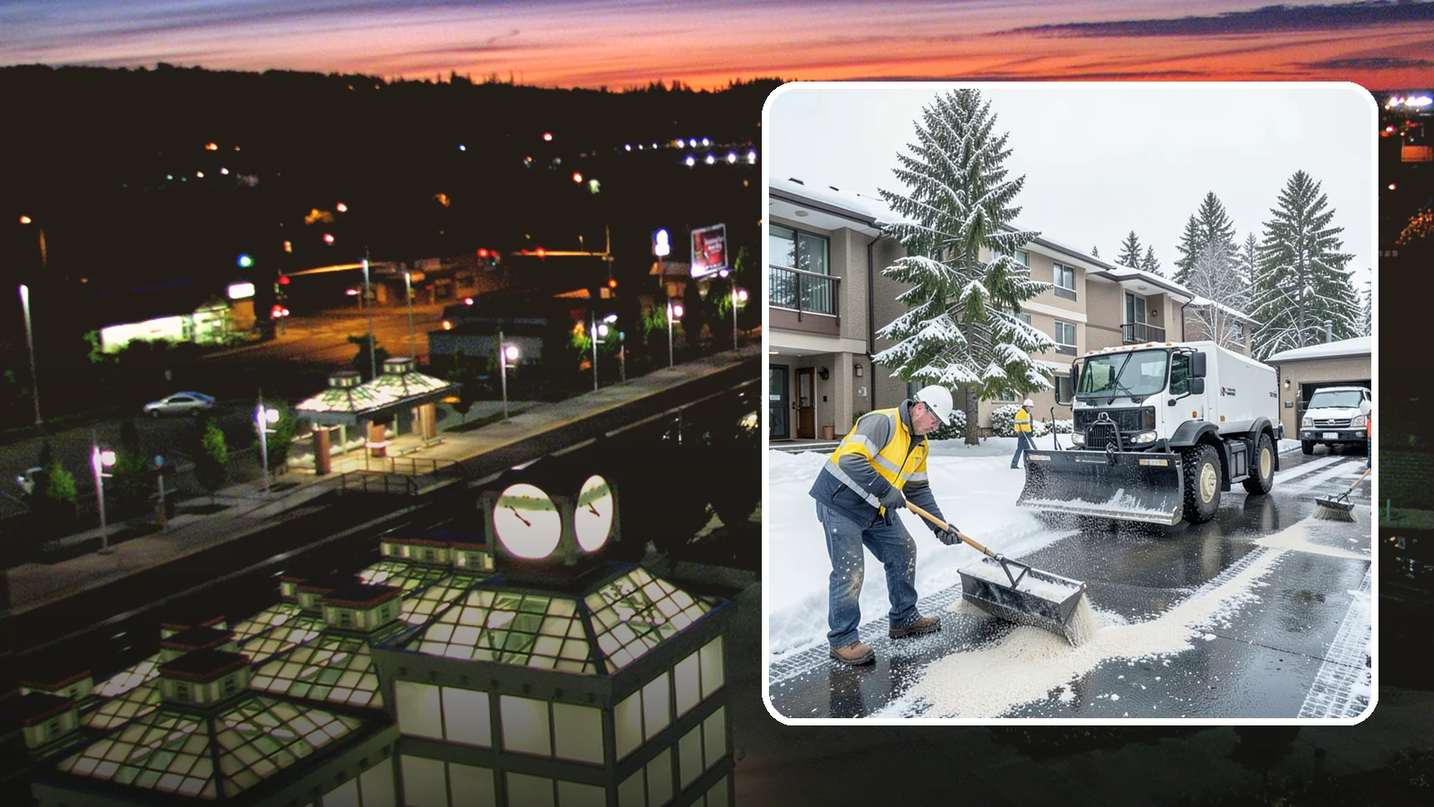 Condominium Deicing in Auburn, King County, WA - Deicing built for condominium properties, focused on entry lobbies, garage ramps, and shared walks where owner and visitor...