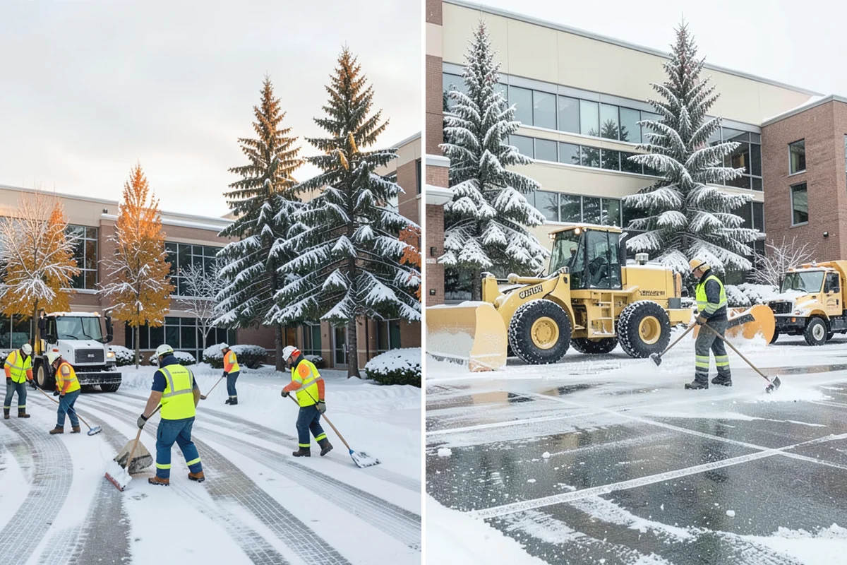 Condominium Deicing in Auburn, King County, WA - Identify main entrances, ramp thresholds, and shared walk segments