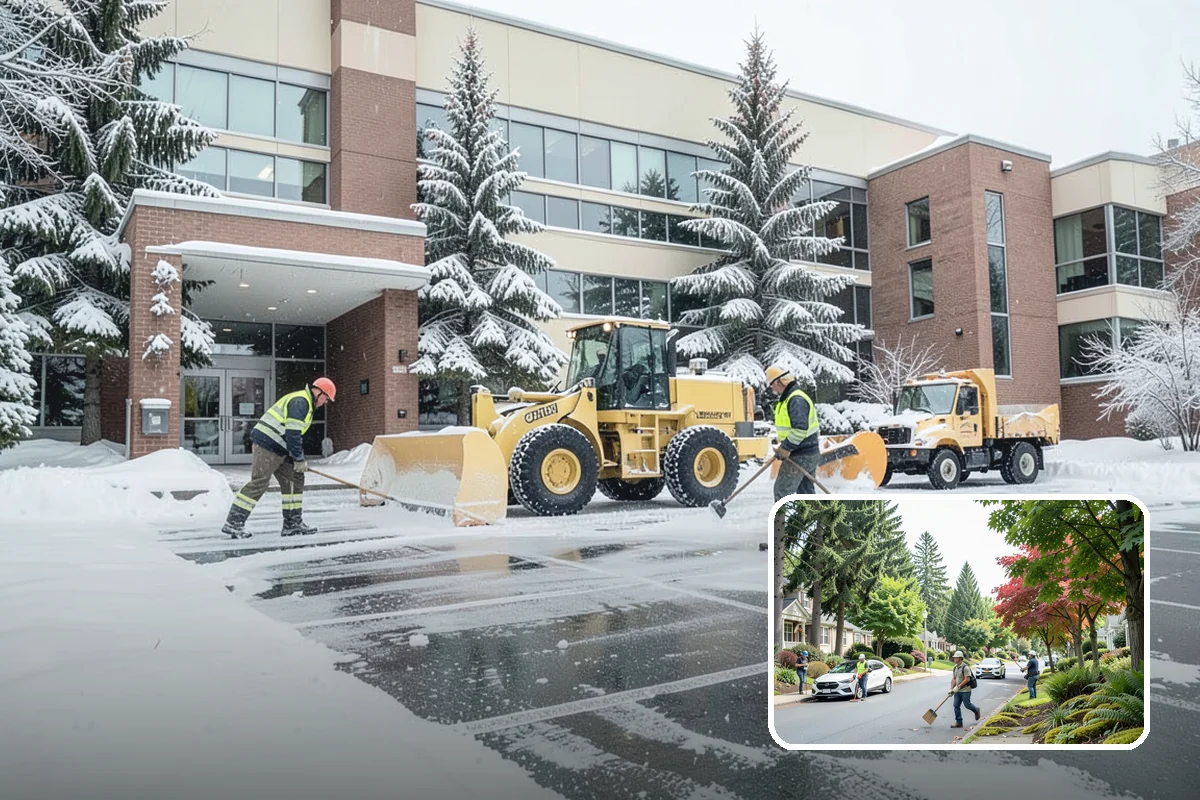 Condominium Deicing in Beaux Arts Village, King County, WA - Keeps high-volume building entrances safe for owners and guests