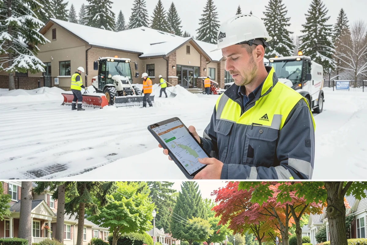 Condominium Deicing in Beaux Arts Village, King County, WA - The program runs across the heart of winter, intensifying whenever a cold front stalls over the lowlands and drives repeated...