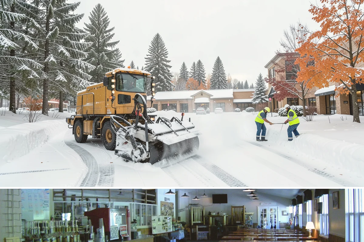 Condominium Deicing in Black Diamond, King County, WA - The program runs across the heart of winter, intensifying whenever a cold front stalls over the lowlands and drives repeated...