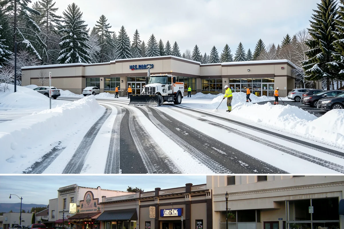 Condominium Deicing in Burlington, Skagit County, WA - The program runs across the heart of winter, intensifying whenever a cold front stalls over the lowlands and drives repeated...