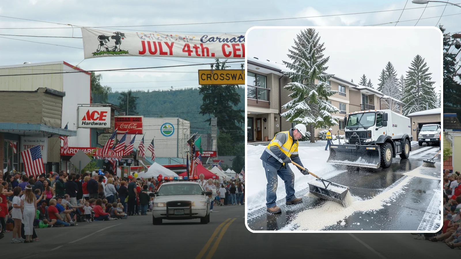 Condominium Deicing in Carnation, King County, WA - Deicing built for condominium properties, focused on entry lobbies, garage ramps, and shared walks where owner and visitor...