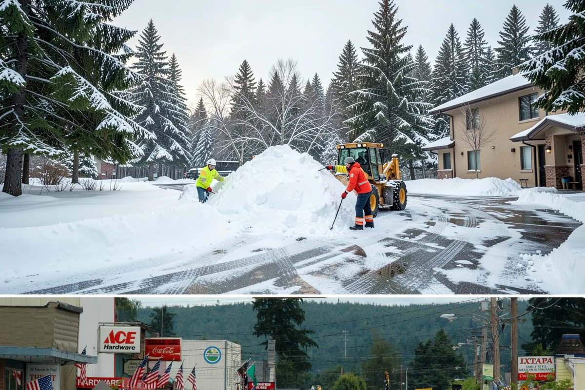Condominium Deicing in Carnation, King County, WA - The program runs across the heart of winter, intensifying whenever a cold front stalls over the lowlands and drives repeated...