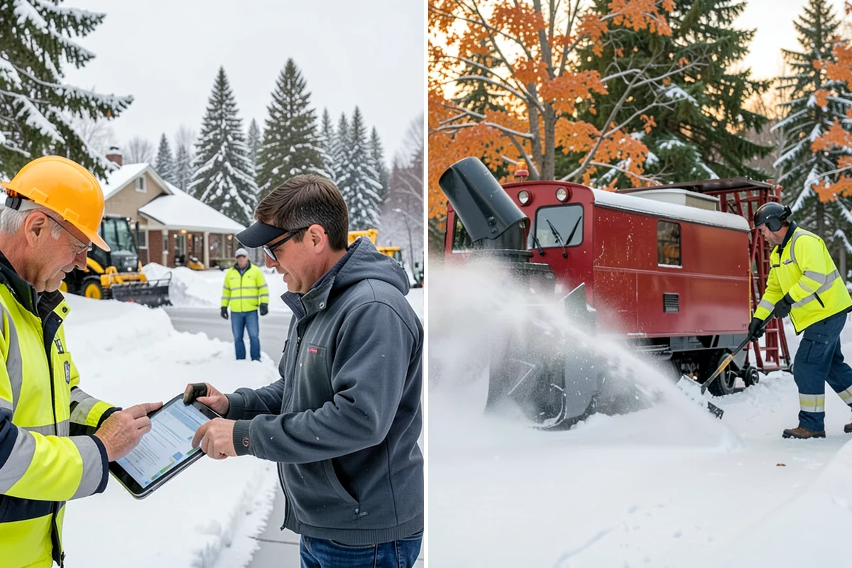Condominium Deicing in Concrete, Skagit County, WA - Identify main entrances, ramp thresholds, and shared walk segments