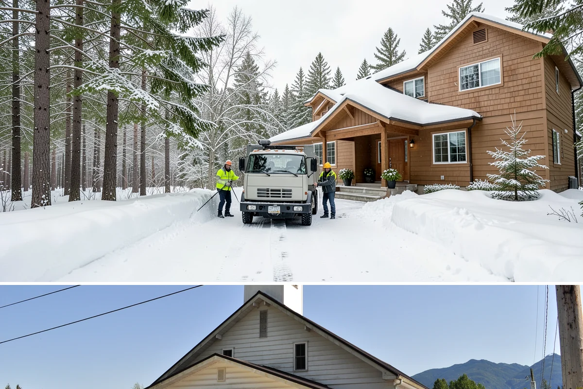 Condominium Deicing in Concrete, Skagit County, WA - The program runs across the heart of winter, intensifying whenever a cold front stalls over the lowlands and drives repeated...