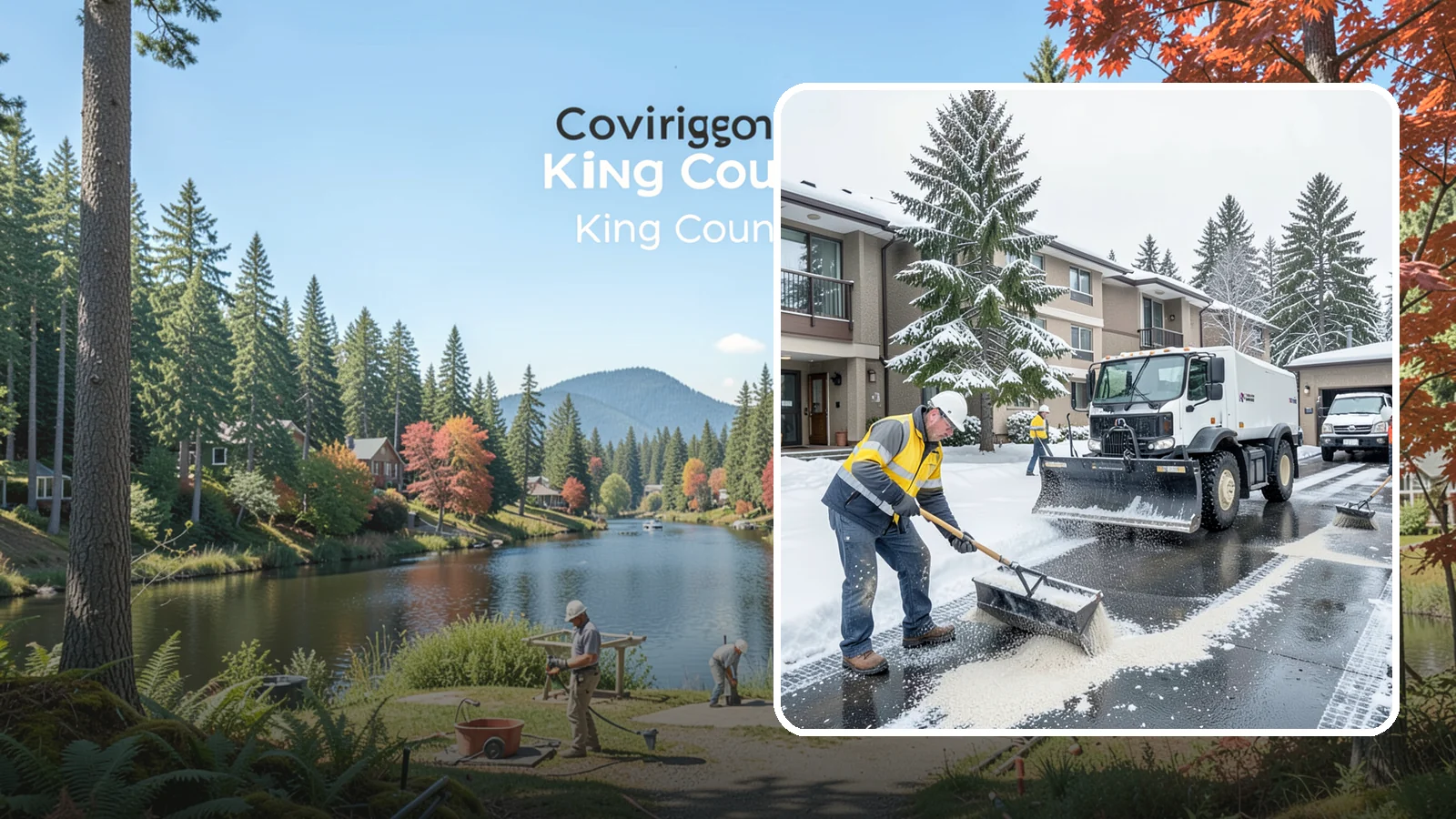 Condominium Deicing in Covington, King County, WA - Deicing built for condominium properties, focused on entry lobbies, garage ramps, and shared walks where owner and visitor...