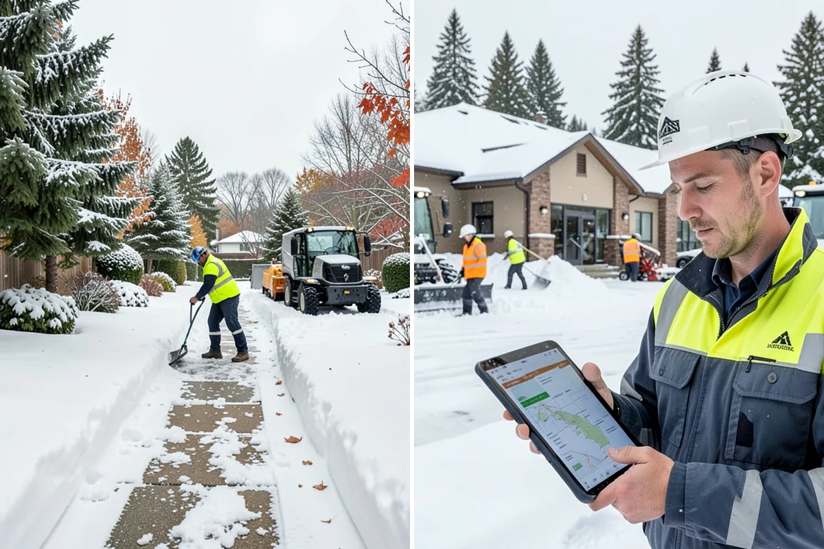 Condominium Deicing in DuPont, Pierce County, WA - Identify main entrances, ramp thresholds, and shared walk segments
