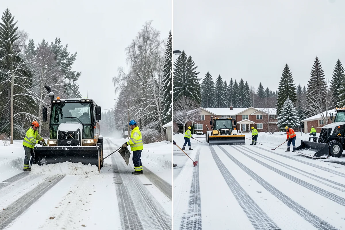 Condominium Deicing in Enumclaw, King County, WA - Identify main entrances, ramp thresholds, and shared walk segments