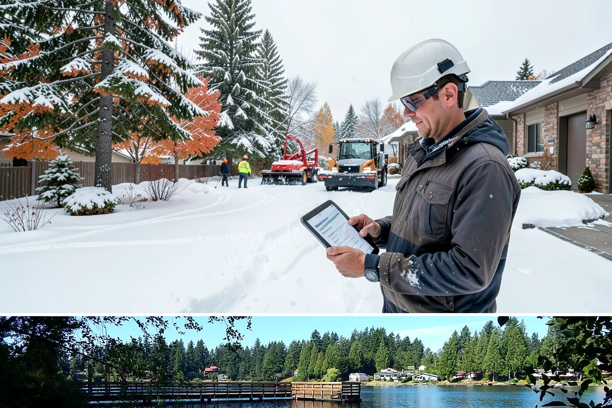 Condominium Deicing in Federal Way, King County, WA - The program runs across the heart of winter, intensifying whenever a cold front stalls over the lowlands and drives repeated...