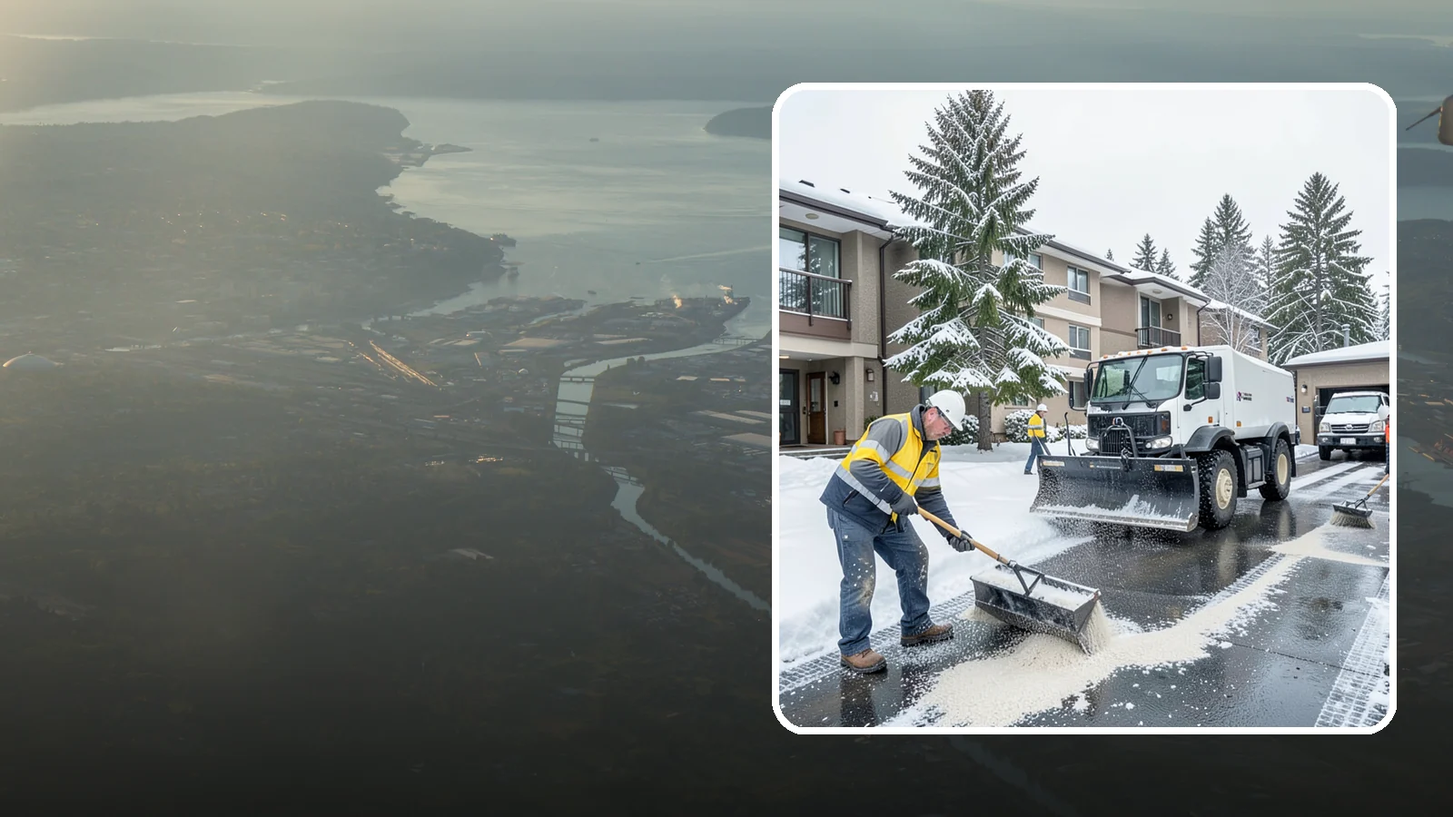 Condominium Deicing in Fife, Pierce County, WA - Deicing built for condominium properties, focused on entry lobbies, garage ramps, and shared walks where owner and visitor...