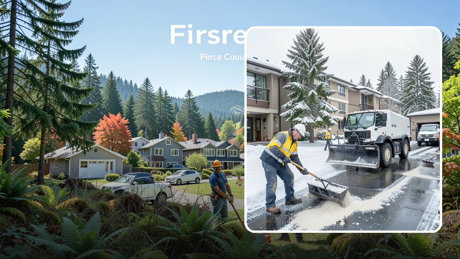 Condominium Deicing in Fircrest, Pierce County, WA - Deicing built for condominium properties, focused on entry lobbies, garage ramps, and shared walks where owner and visitor...