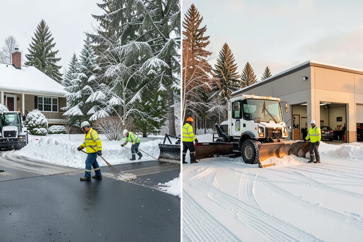 Condominium Deicing in Fircrest, Pierce County, WA - Identify main entrances, ramp thresholds, and shared walk segments