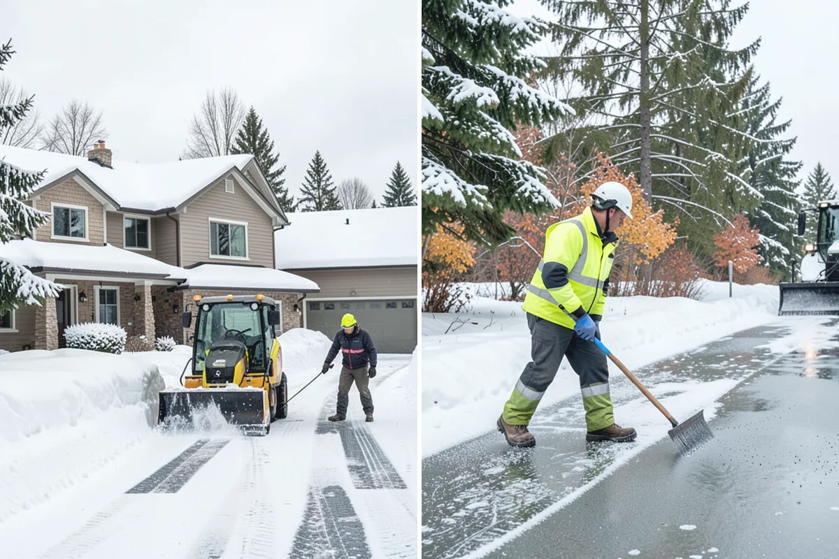 Condominium Deicing in Gold Bar, Snohomish County, WA - Identify main entrances, ramp thresholds, and shared walk segments
