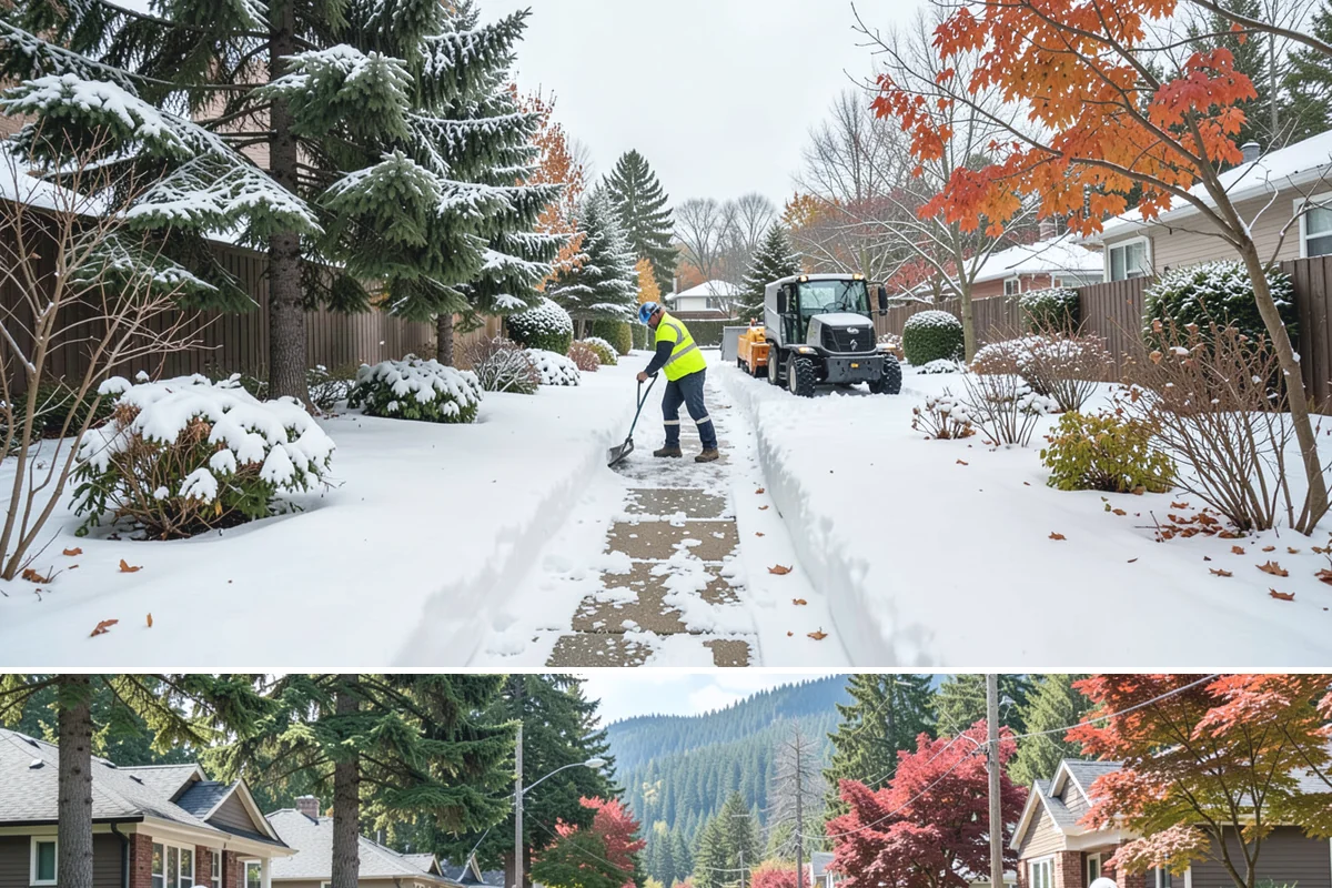 Condominium Deicing in Hunts Point, King County, WA - The program runs across the heart of winter, intensifying whenever a cold front stalls over the lowlands and drives repeated...