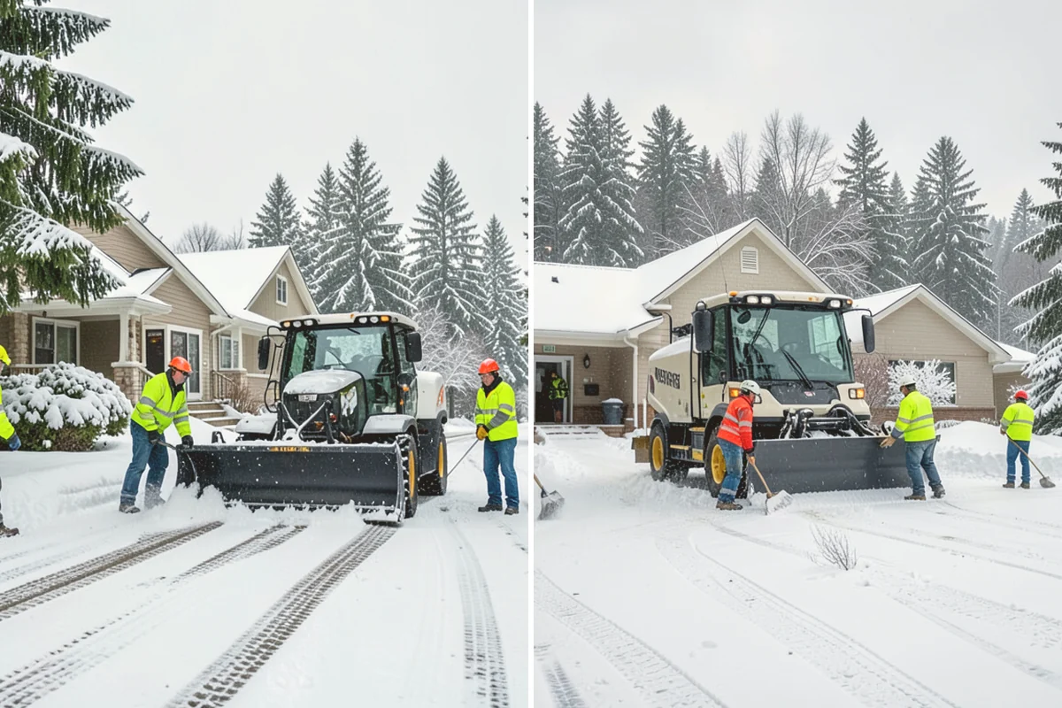 Condominium Deicing in Kirkland, King County, WA - Identify main entrances, ramp thresholds, and shared walk segments