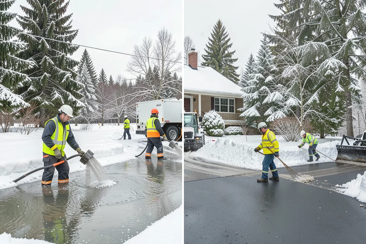 Condominium Deicing in Lake Stevens, Snohomish County, WA - Identify main entrances, ramp thresholds, and shared walk segments