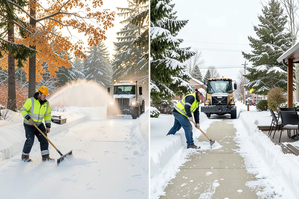 Condominium Deicing in Lakewood, Pierce County, WA - Identify main entrances, ramp thresholds, and shared walk segments