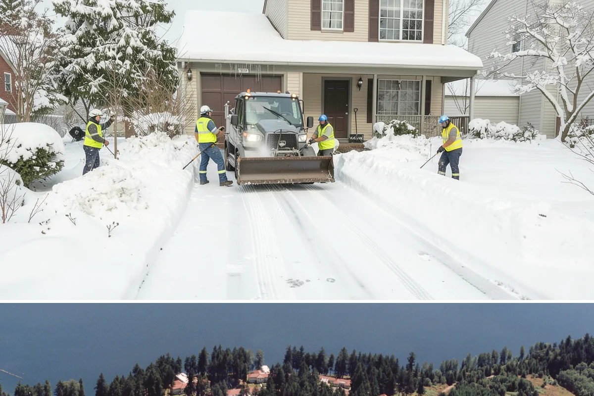 Condominium Deicing in Lakewood, Pierce County, WA - The program runs across the heart of winter, intensifying whenever a cold front stalls over the lowlands and drives repeated...