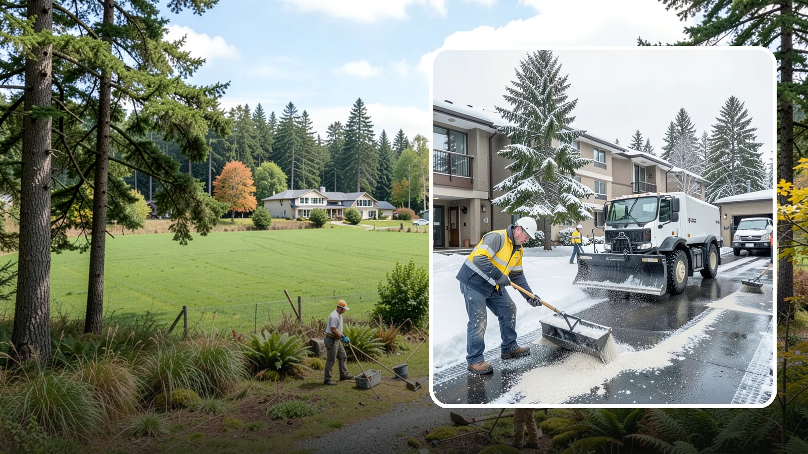 Condominium Deicing in Lyman, Skagit County, WA - Deicing built for condominium properties, focused on entry lobbies, garage ramps, and shared walks where owner and visitor...