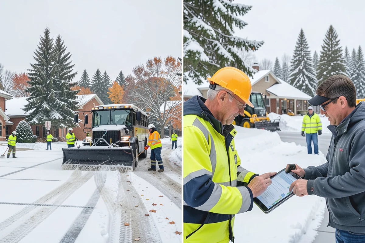 Condominium Deicing in Marysville, Snohomish County, WA - Identify main entrances, ramp thresholds, and shared walk segments