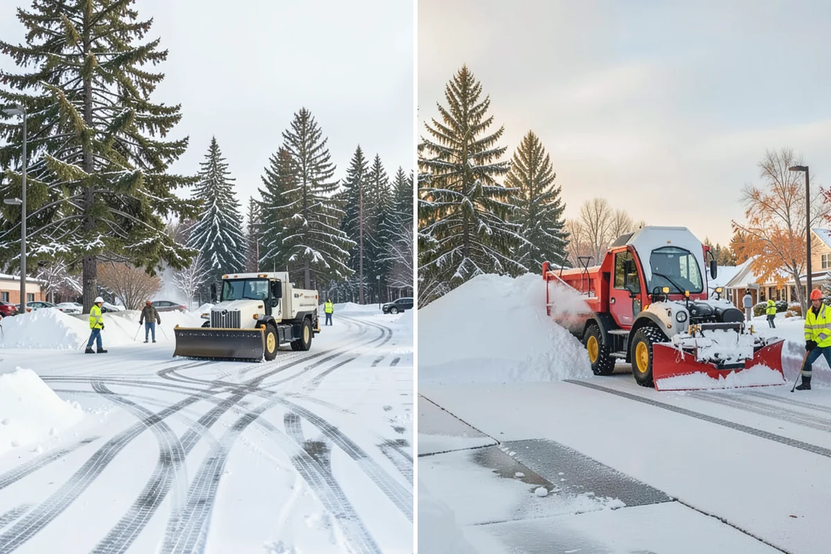 Condominium Deicing in Medina, King County, WA - Identify main entrances, ramp thresholds, and shared walk segments