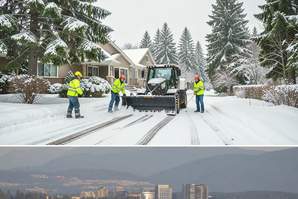 Condominium Deicing in Medina, King County, WA - The program runs across the heart of winter, intensifying whenever a cold front stalls over the lowlands and drives repeated...