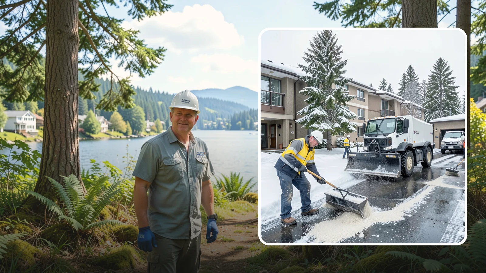 Condominium Deicing in Milton, King County, WA - Deicing built for condominium properties, focused on entry lobbies, garage ramps, and shared walks where owner and visitor...