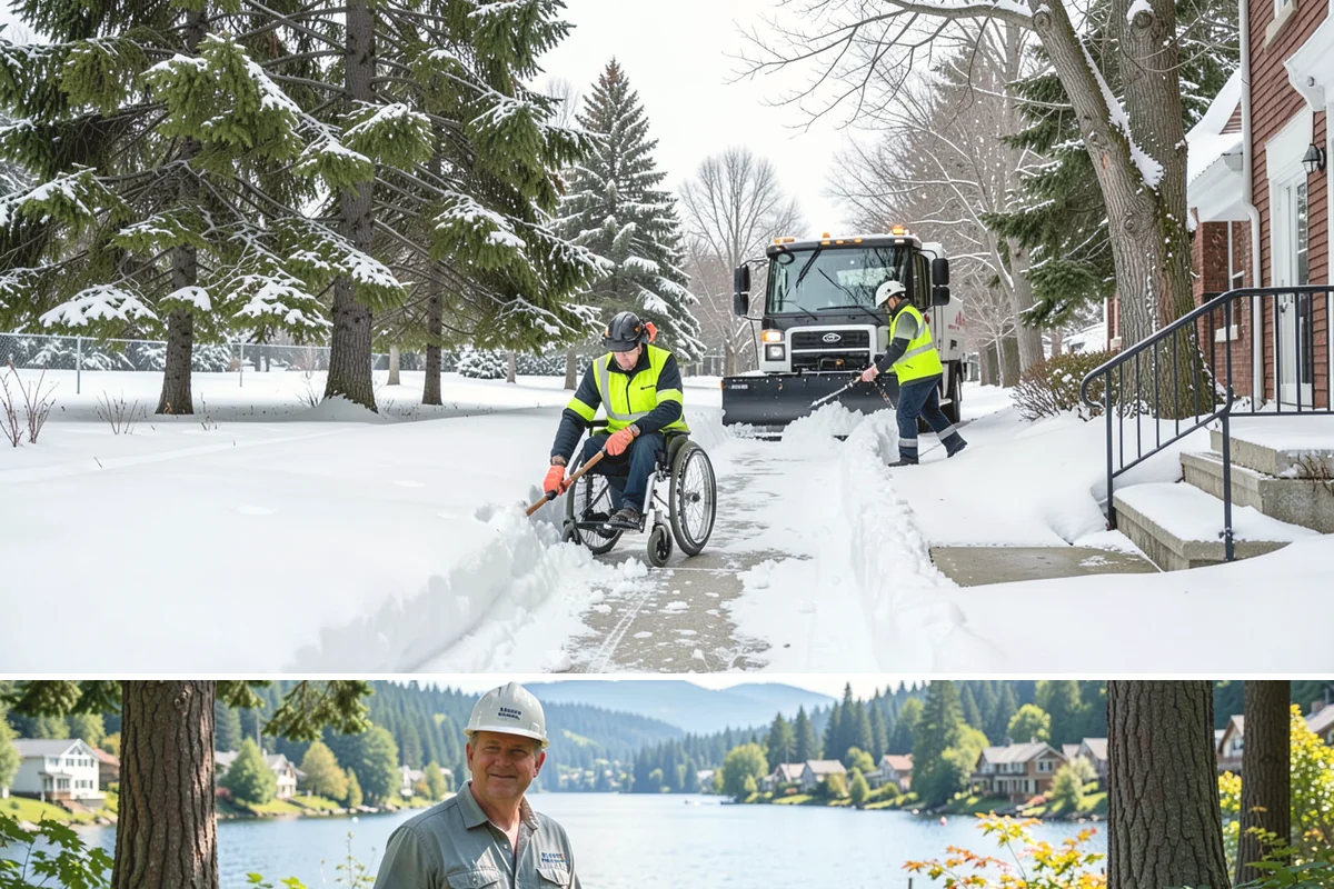 Condominium Deicing in Milton, King County, WA - The program runs across the heart of winter, intensifying whenever a cold front stalls over the lowlands and drives repeated...