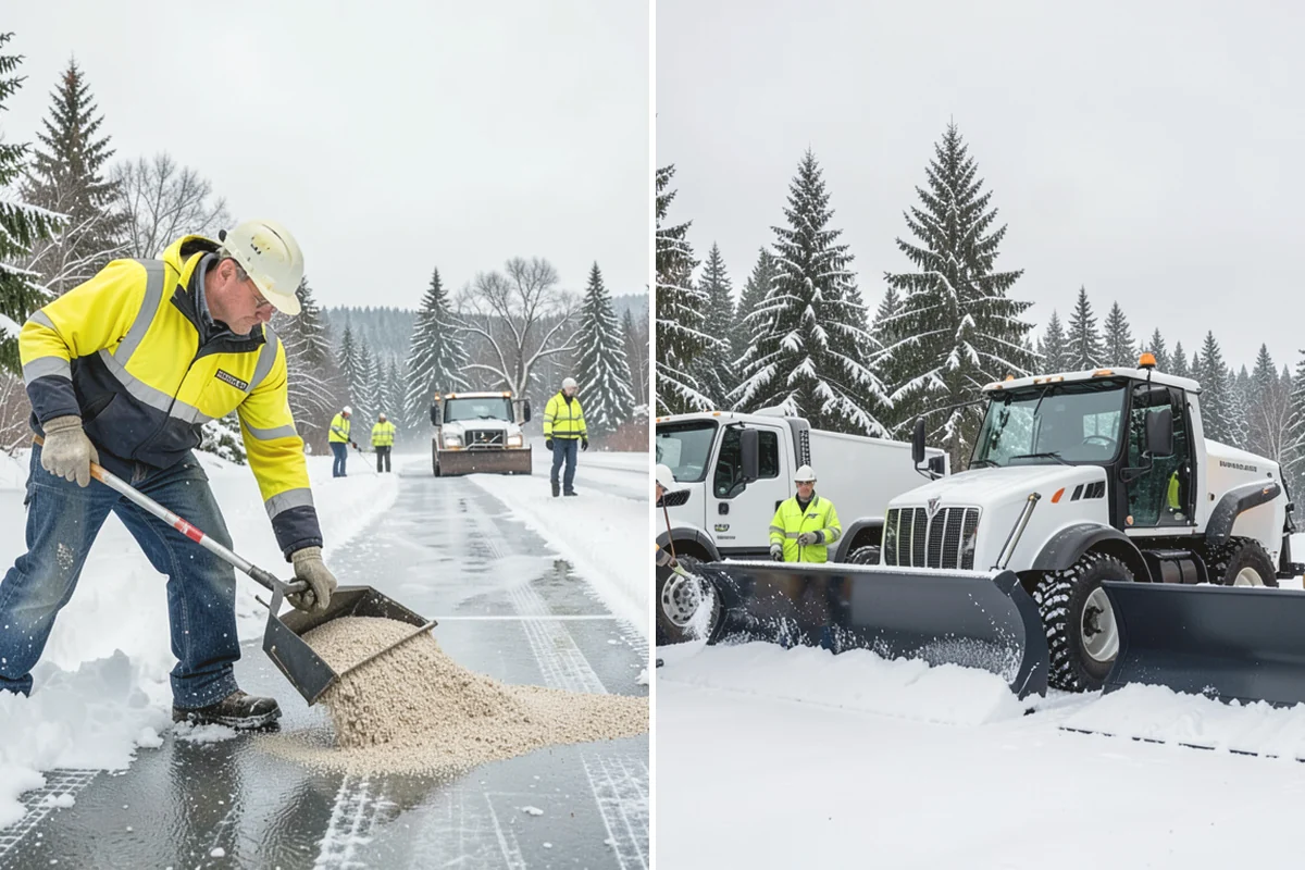 Condominium Deicing in Monroe, Snohomish County, WA - Identify main entrances, ramp thresholds, and shared walk segments