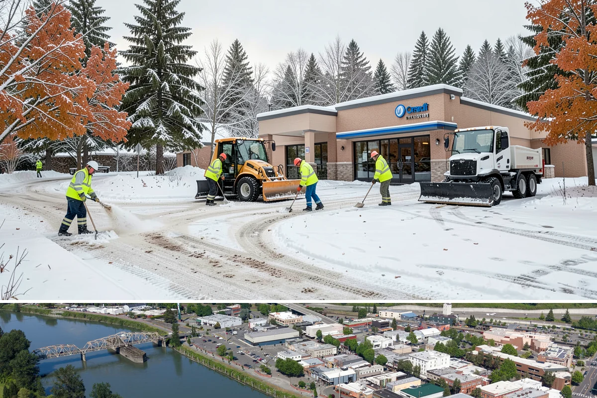 Condominium Deicing in Mount Vernon, Skagit County, WA - The program runs across the heart of winter, intensifying whenever a cold front stalls over the lowlands and drives repeated...