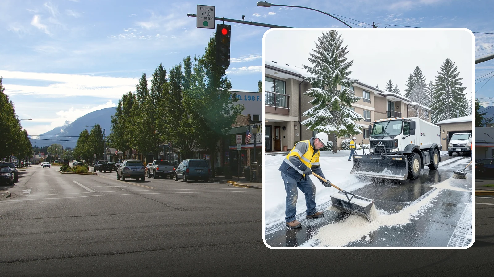 Condominium Deicing in North Bend, King County, WA - Deicing built for condominium properties, focused on entry lobbies, garage ramps, and shared walks where owner and visitor...