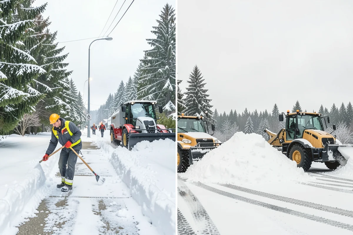 Condominium Deicing in North Bend, King County, WA - Identify main entrances, ramp thresholds, and shared walk segments