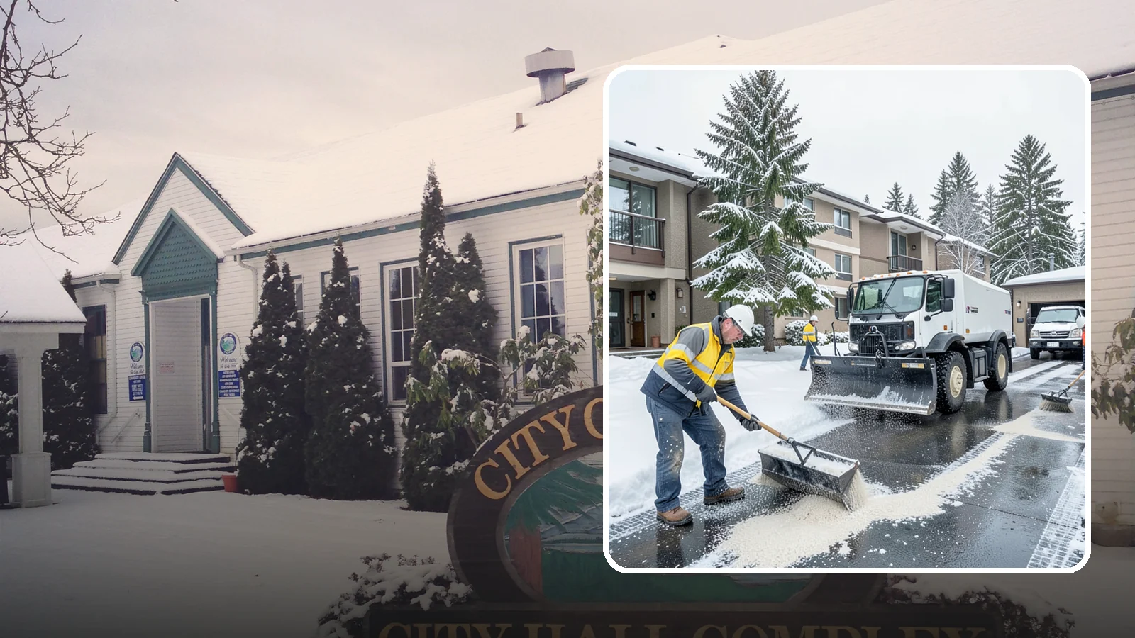 Condominium Deicing in Pacific, King County, WA - Deicing built for condominium properties, focused on entry lobbies, garage ramps, and shared walks where owner and visitor...