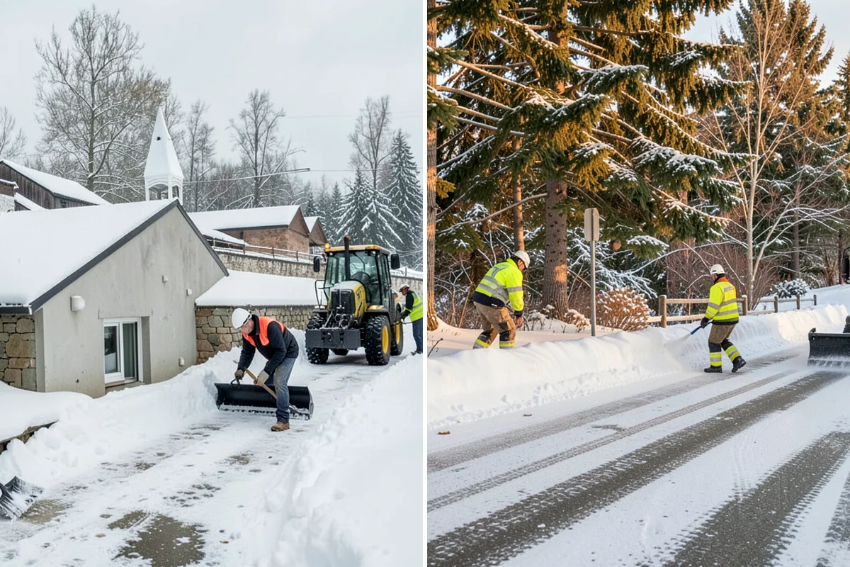 Condominium Deicing in Pacific, King County, WA - Identify main entrances, ramp thresholds, and shared walk segments