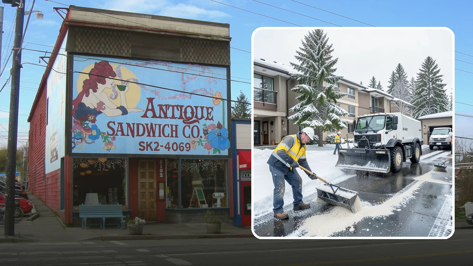 Condominium Deicing in Ruston, Pierce County, WA - Deicing built for condominium properties, focused on entry lobbies, garage ramps, and shared walks where owner and visitor...
