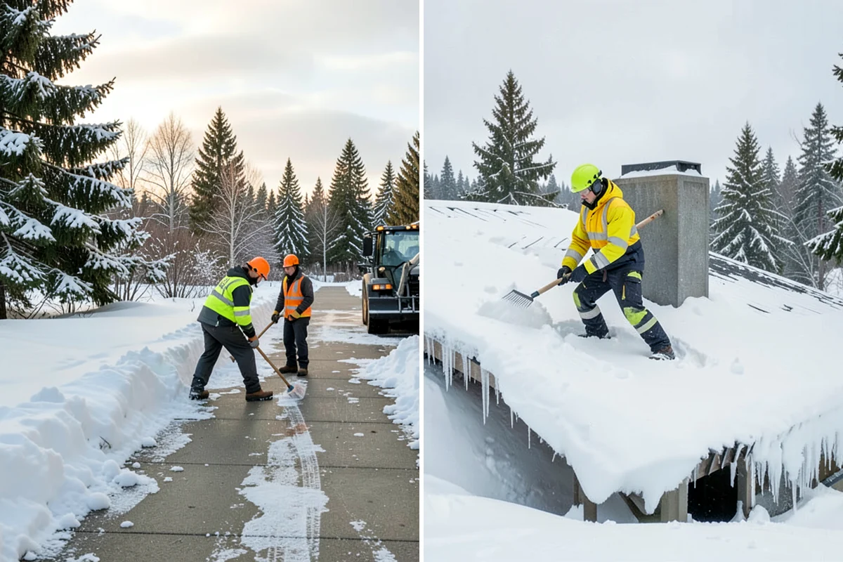 Condominium Deicing in SeaTac, King County, WA - Identify main entrances, ramp thresholds, and shared walk segments