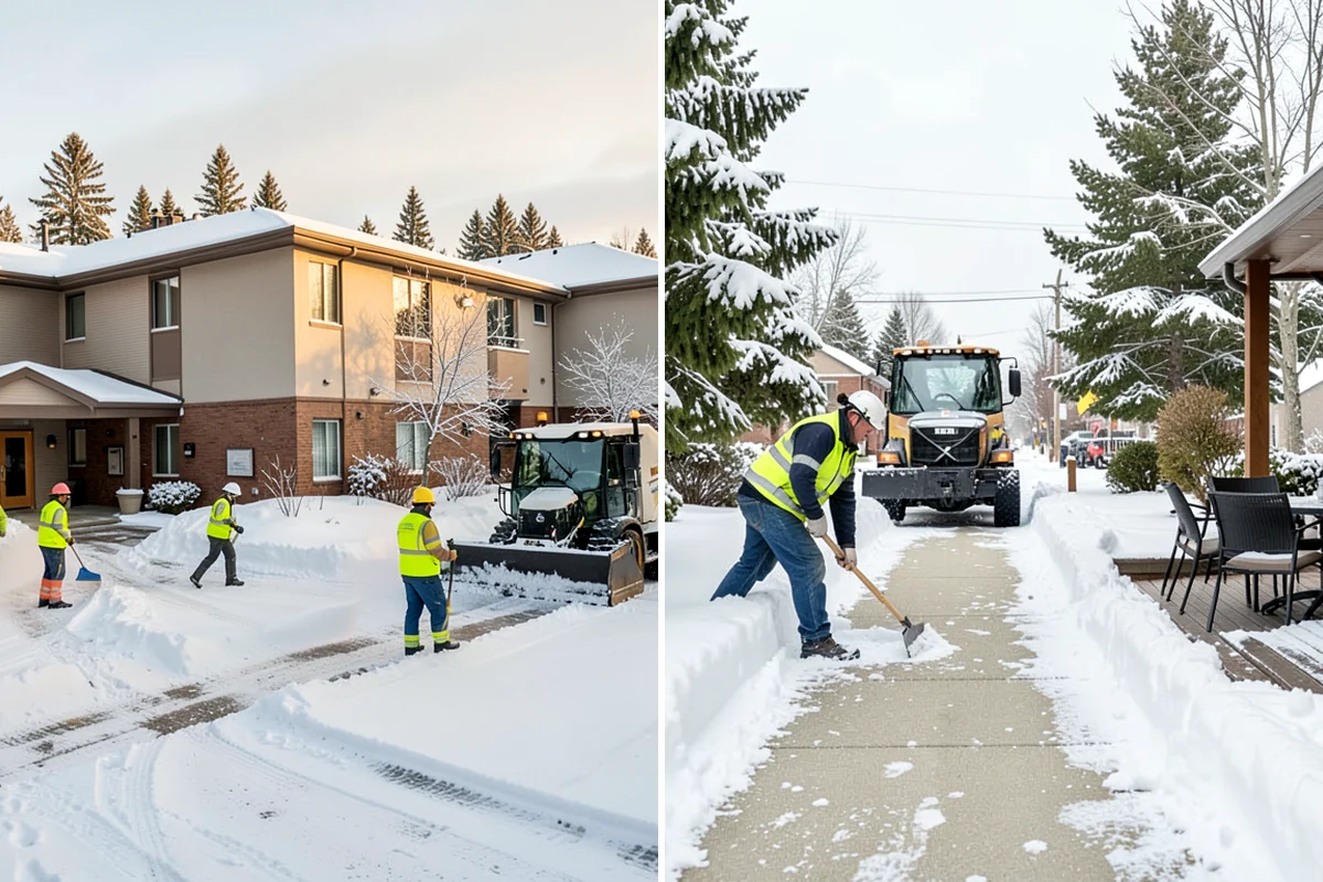 Condominium Deicing in Sedro-Woolley, Skagit County, WA - Identify main entrances, ramp thresholds, and shared walk segments