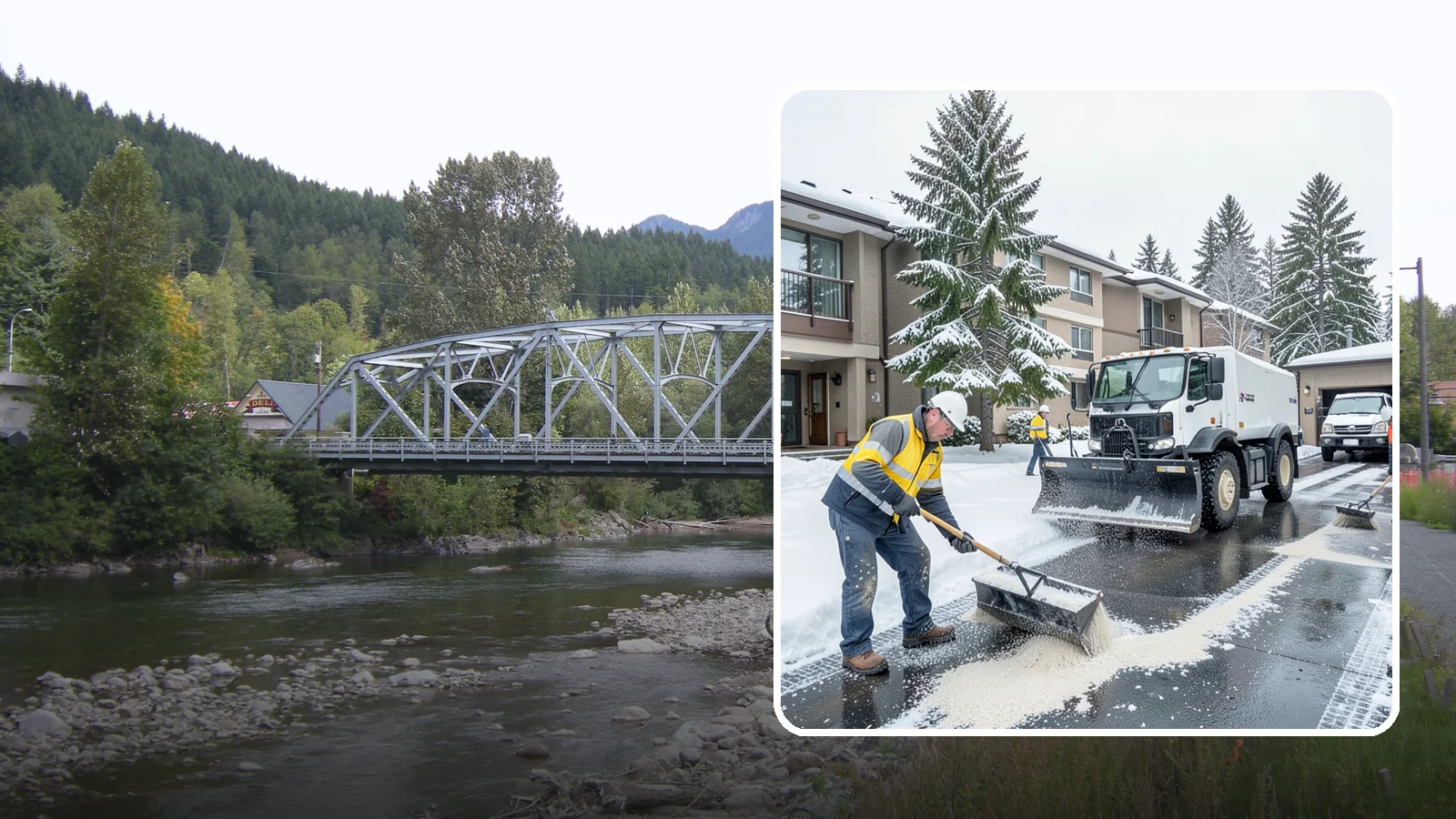 Condominium Deicing in Skykomish, King County, WA - Deicing built for condominium properties, focused on entry lobbies, garage ramps, and shared walks where owner and visitor...
