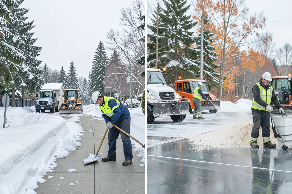 Condominium Deicing in Skykomish, King County, WA - Identify main entrances, ramp thresholds, and shared walk segments