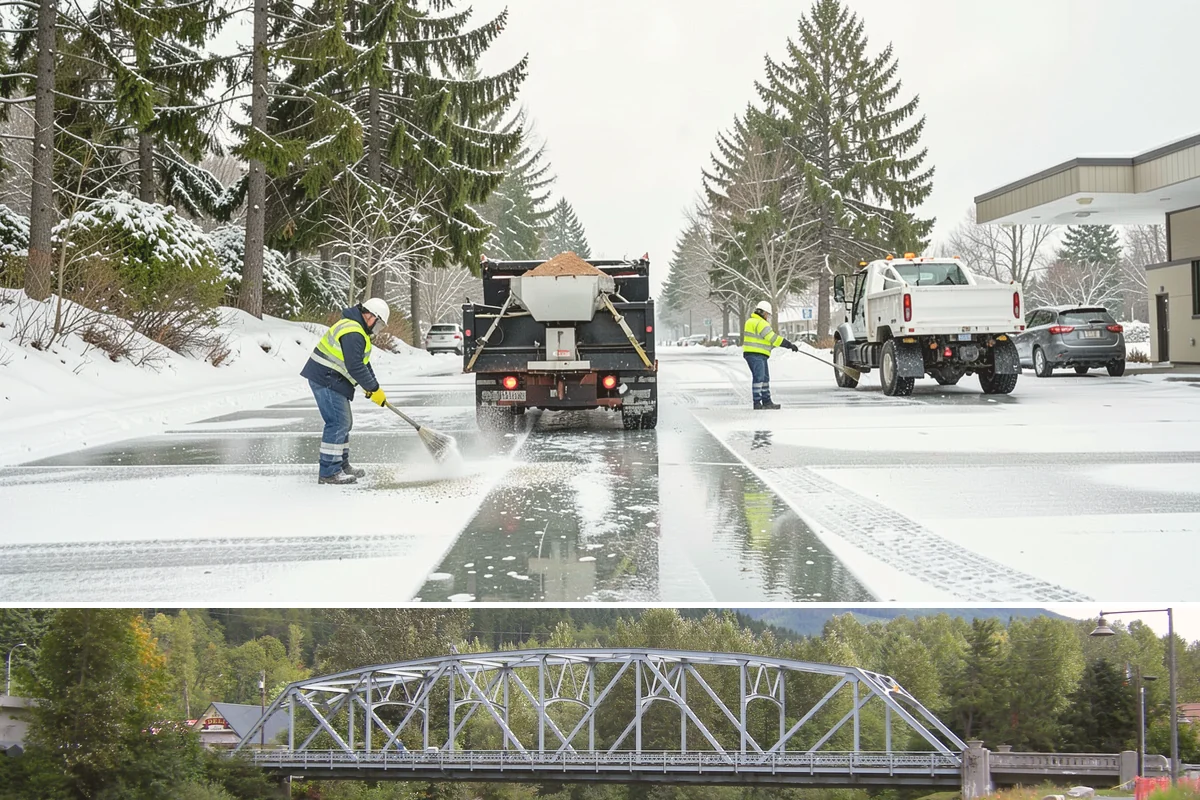 Condominium Deicing in Skykomish, King County, WA - The program runs across the heart of winter, intensifying whenever a cold front stalls over the lowlands and drives repeated...