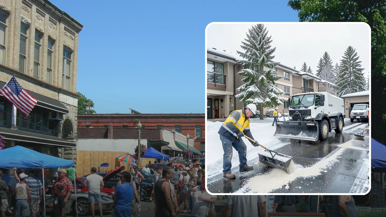 Condominium Deicing in Snohomish, Snohomish County, WA - Deicing built for condominium properties, focused on entry lobbies, garage ramps, and shared walks where owner and visitor...